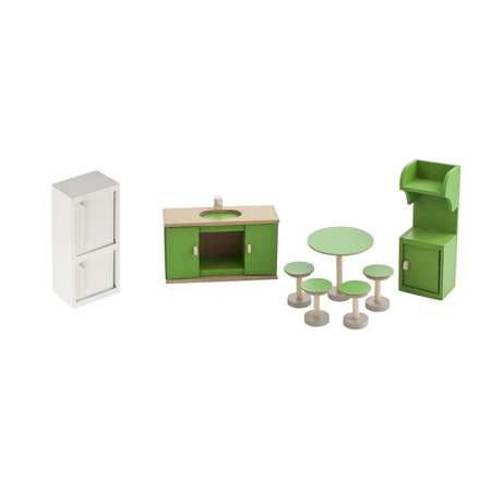 Набор мебели для домика Paremo Кухня 8предметов PDA417-03