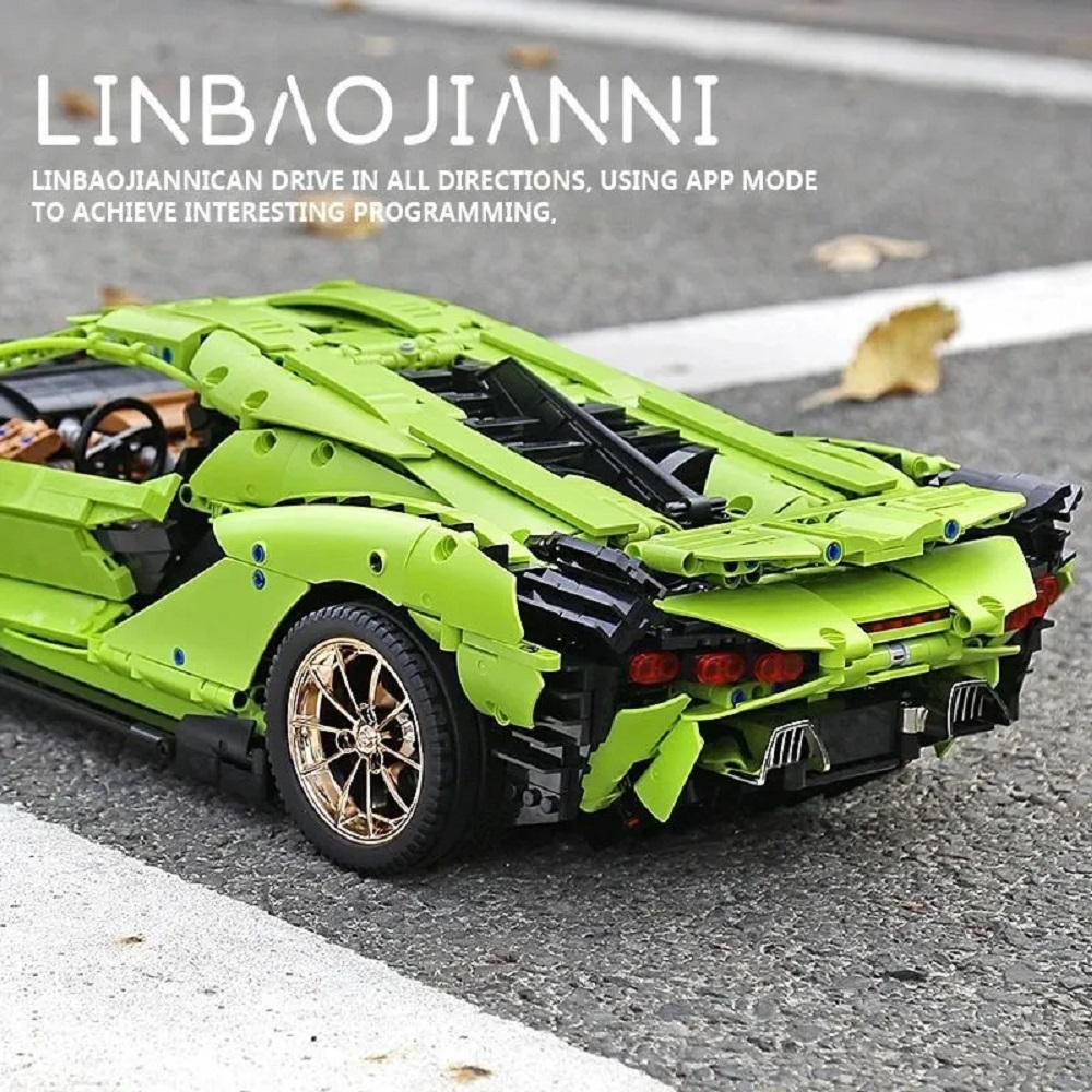 Автомобиль РУ Mould King Lamborghini Sian FKP 37 - фото 8