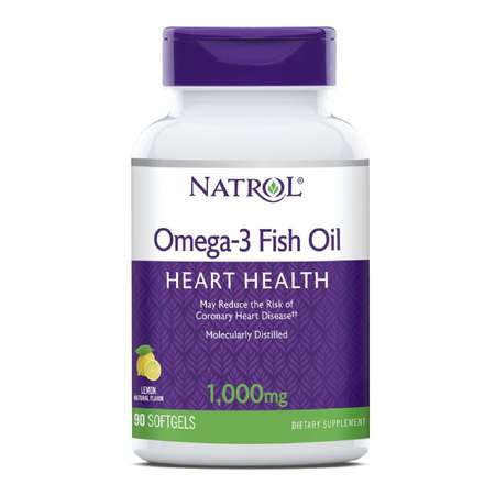 Биологически активная добавка Natrol Omega 3 Fish Oil 1000мг*90капсул