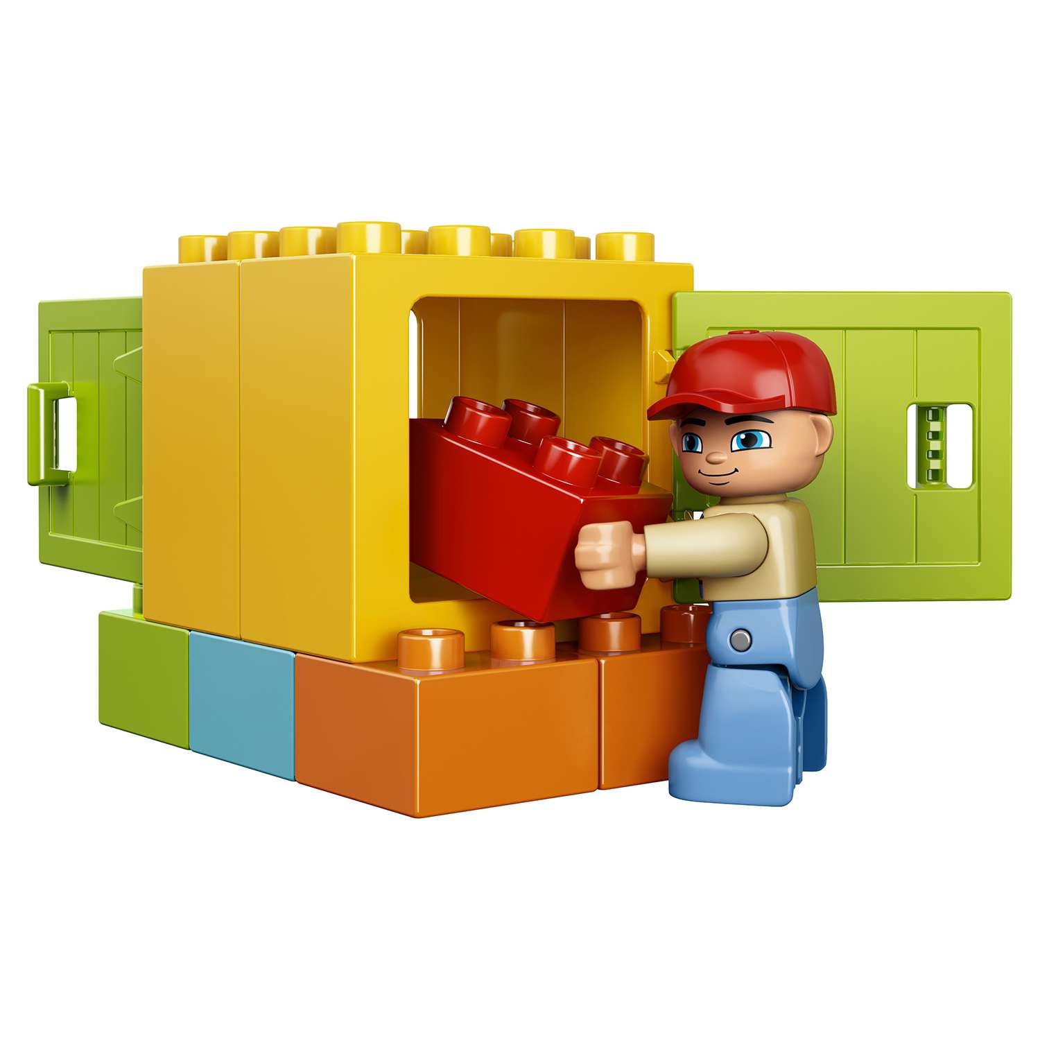 Конструктор LEGO DUPLO Town Желтый грузовик (10601) - фото 9