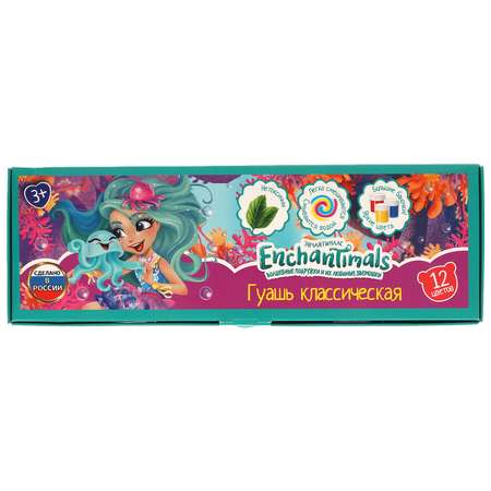 Краска гуашь Умка Enchantimals 12 цветов 20 мл 312796