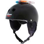 Шлем защитный WIPEOUT зимний с фломастерами Black. Размер М 5+ - Черный