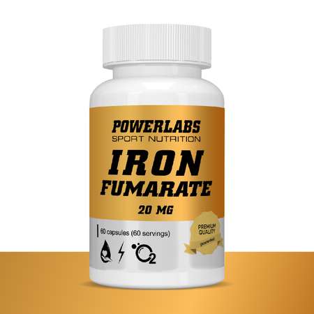 БАД Powerlabs фумарат железа