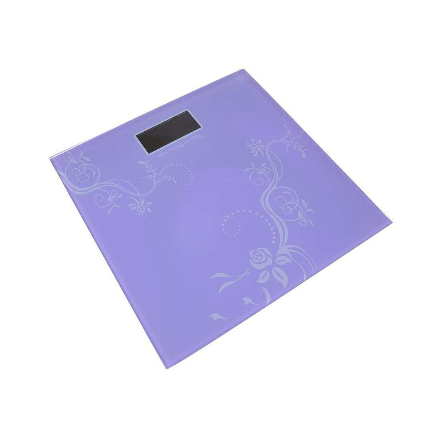 Весы напольные Uniglodis Фиолетовые - фото 1