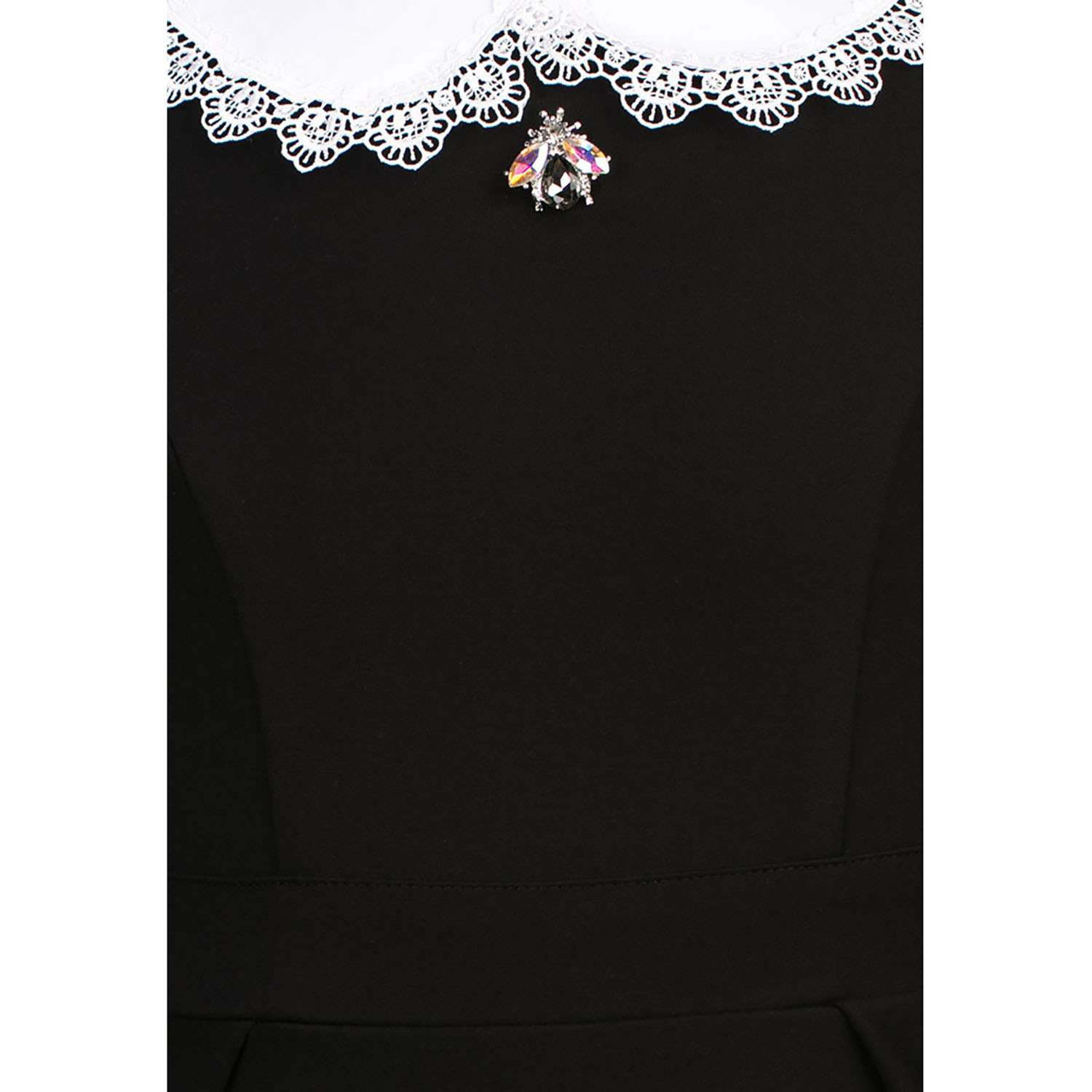 Платье Stylish AMADEO AD-1021-черный - фото 3