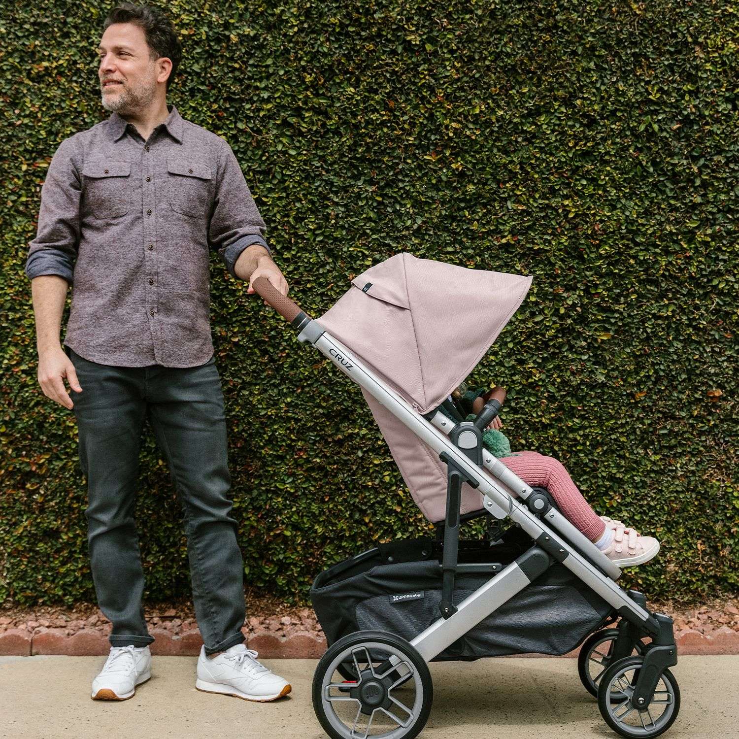 Коляска прогулочная UPPAbaby Cruz V2 Alice Нежно-розовый - фото 13