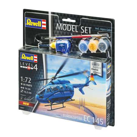 Сборная модель Revell Транспортный вертолёт Eurocopter EC 145 Builders Choice