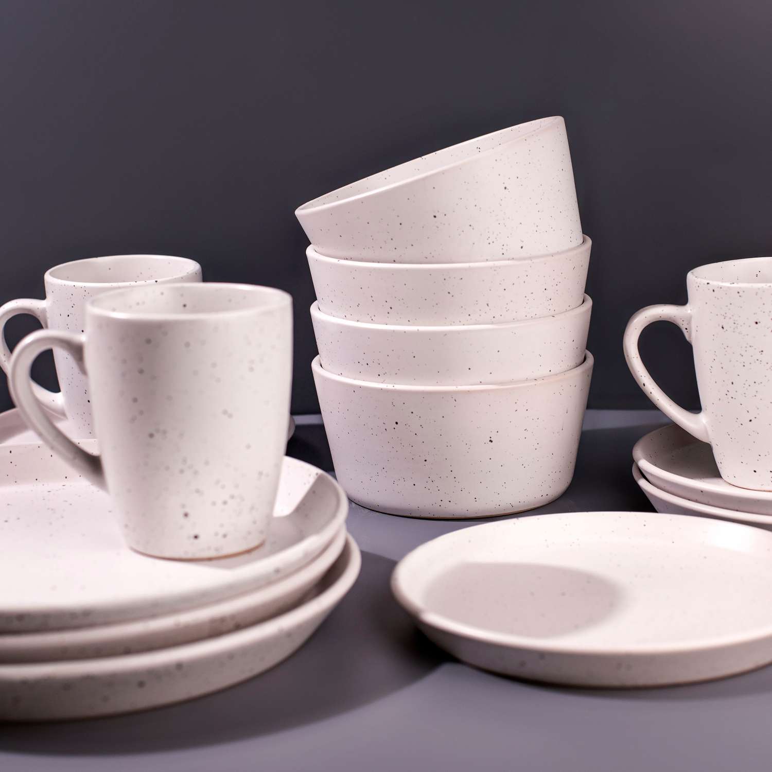 Набор столовой посуды Good Sale керамический 16 предметов - фото 6