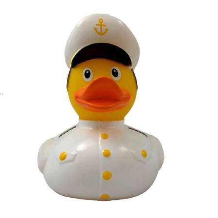 Игрушка Funny ducks для ванной Капитан уточка 1989