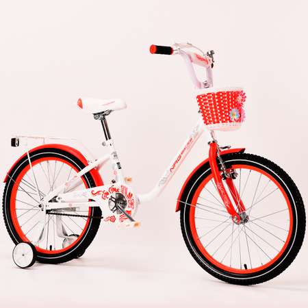 Велосипед NRG BIKES SWAN 20 white-red