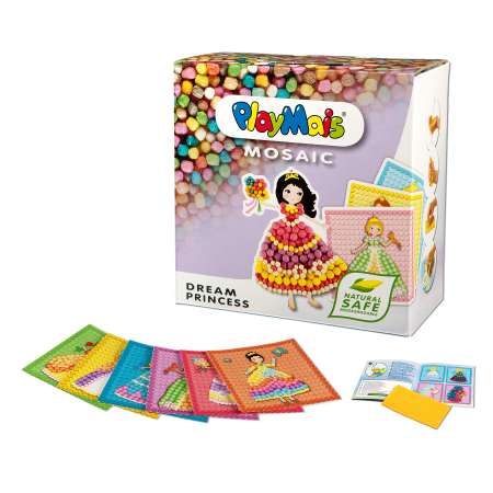 Набор для творчества PlayMais Сказочная мозаика - Принцесса 160178