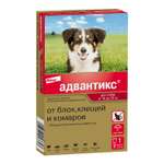 Капли для собак Elanco Адвантикс от 10 до 25 кг против блох и клещей 1пипетка