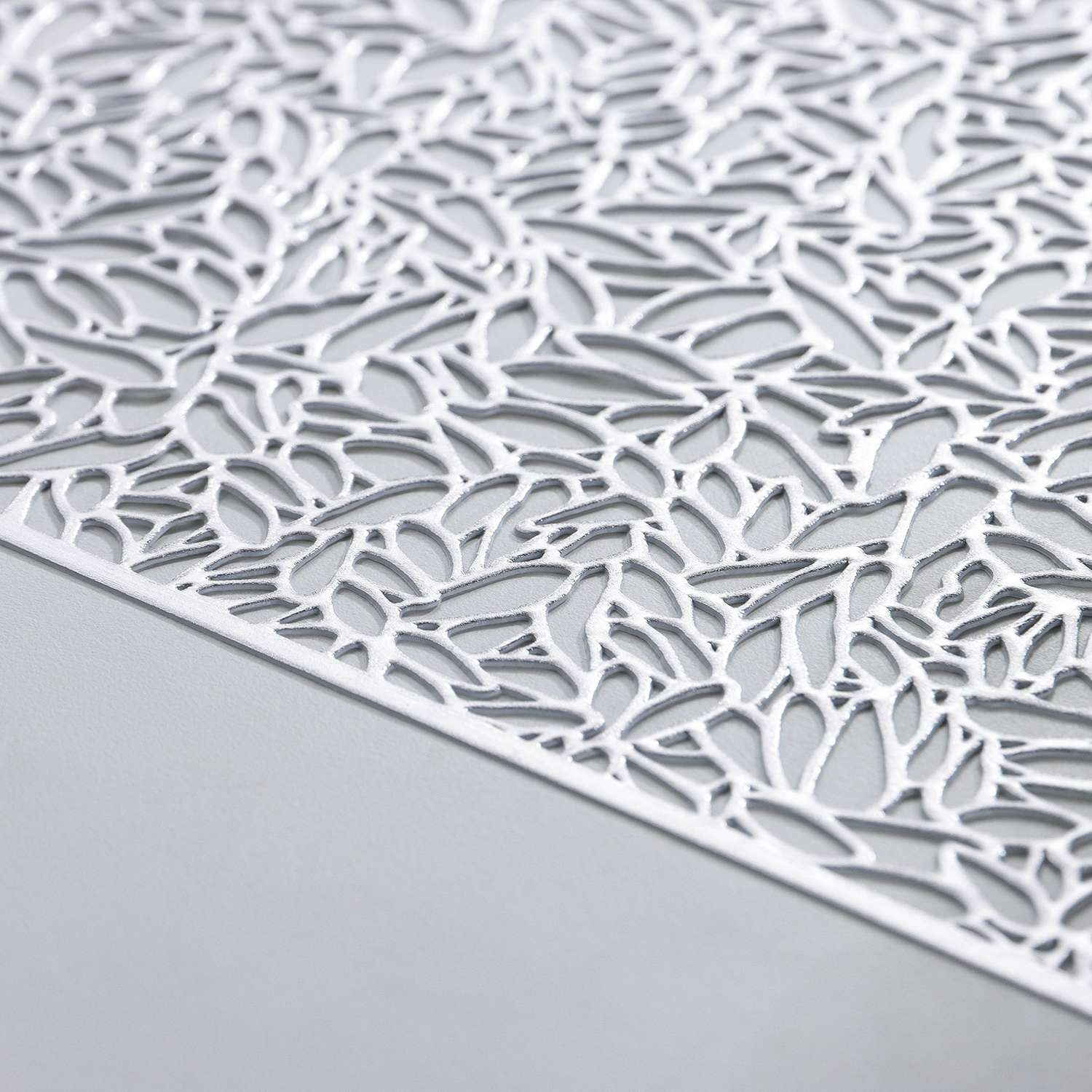 Дорожка Доляна на стол «Манифик» 30×150 см цвет серебряный - фото 4