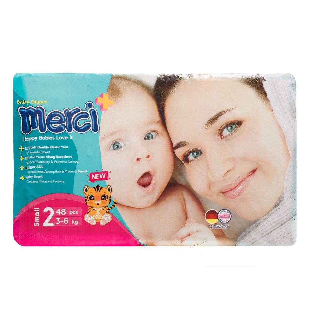 Подгузники Merci 48 шт. 2 - фото 2