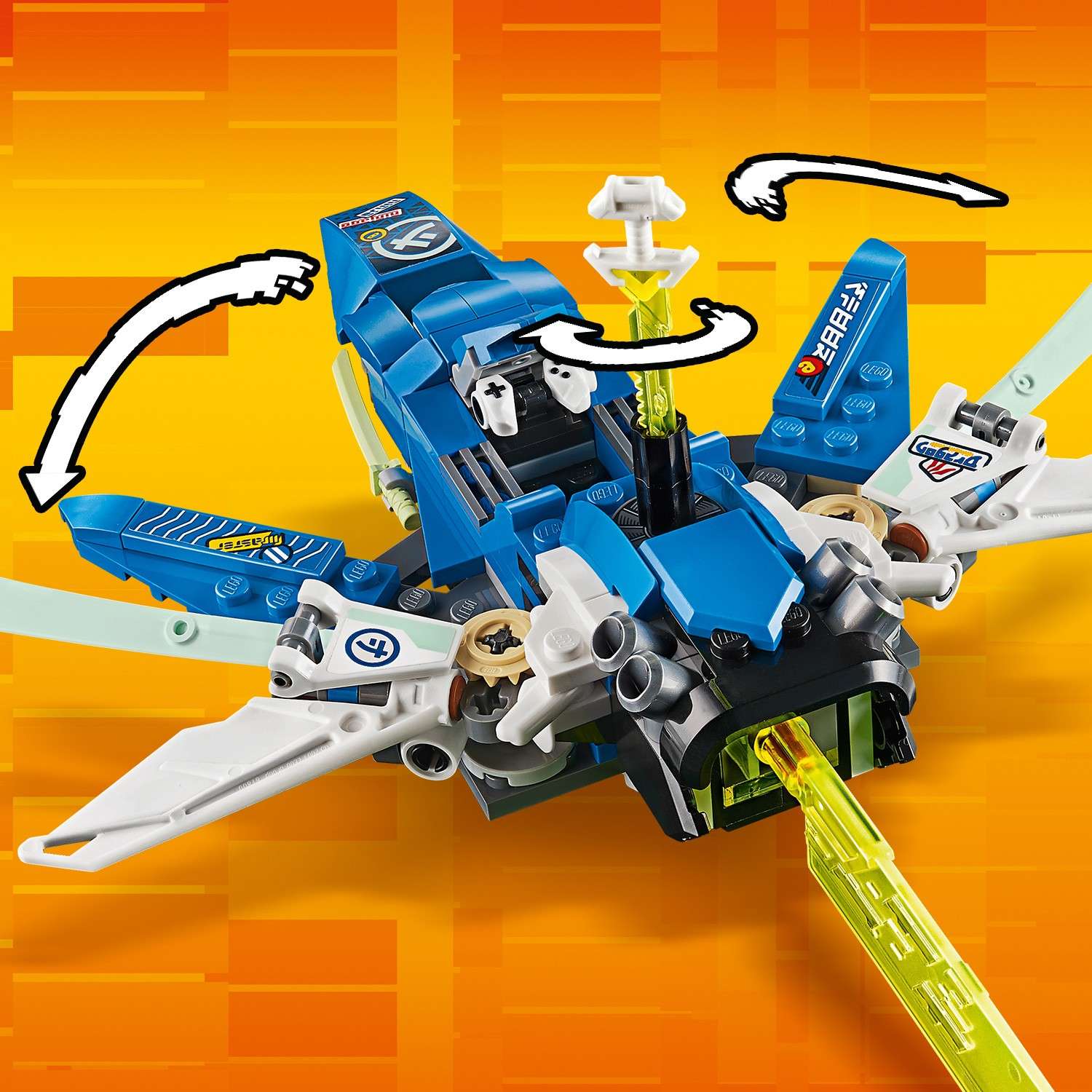 Конструктор LEGO Ninjago Скоростные машины Джея и Ллойда 71709 - фото 16