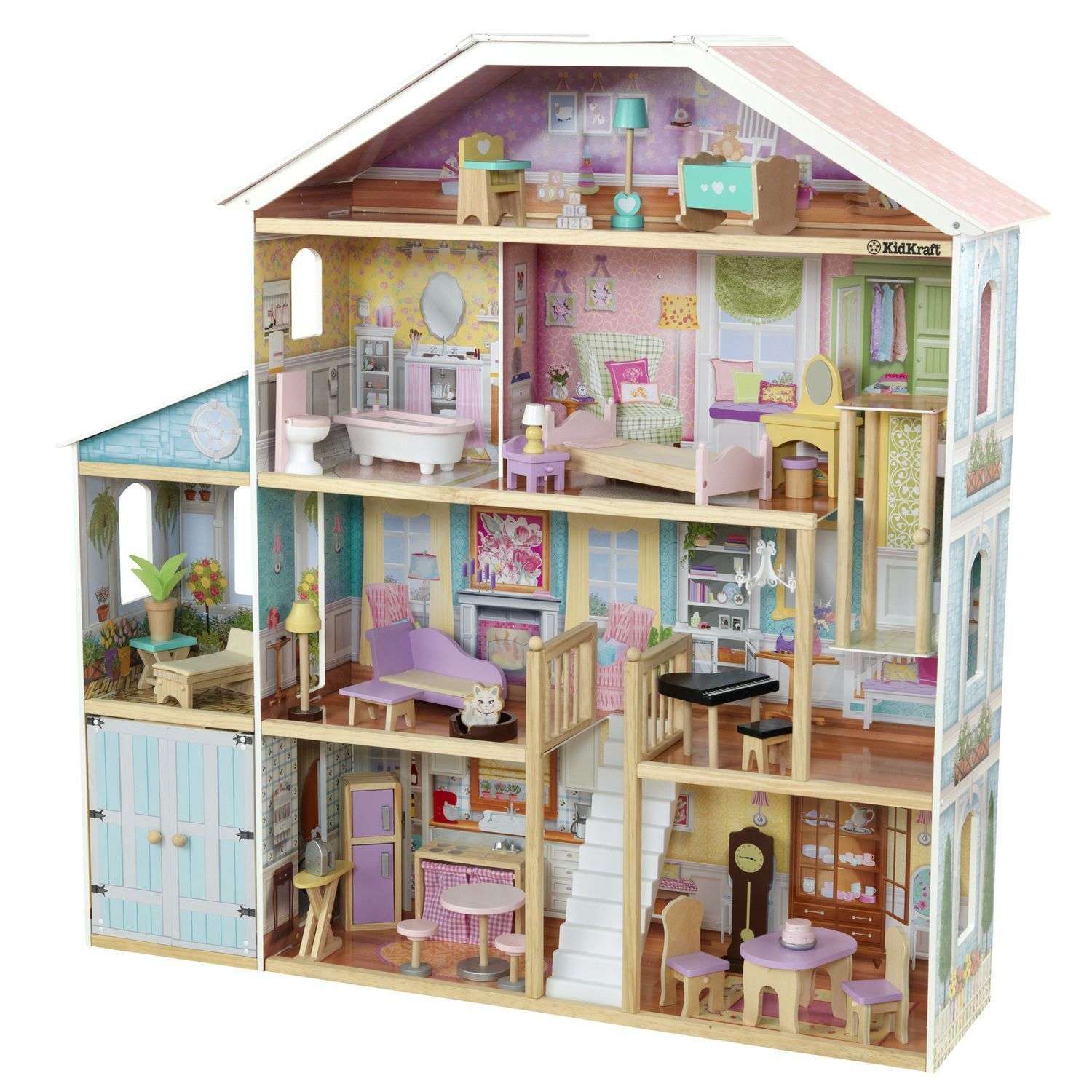 Кукольный домик  KidKraft Роскошь с мебелью 34 предмета 65954_KE 65954_KE - фото 12