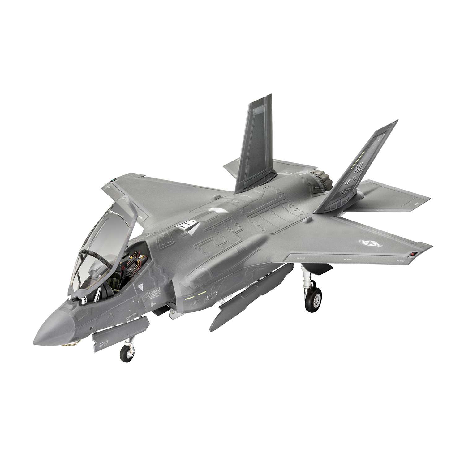 Сборная модель Revell Истребитель-бомбардировщик F-35A Lightning 03868 - фото 2