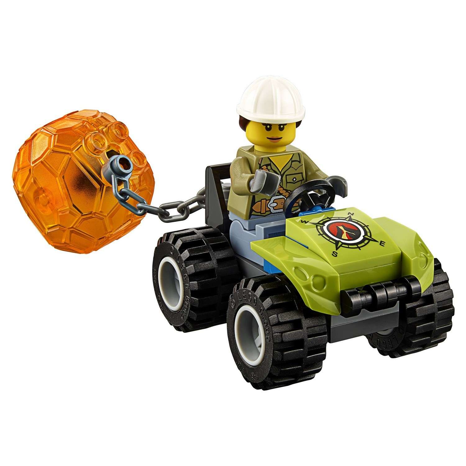 Конструктор LEGO City Volcano Explorers Вездеход исследователей вулканов (60122) - фото 14