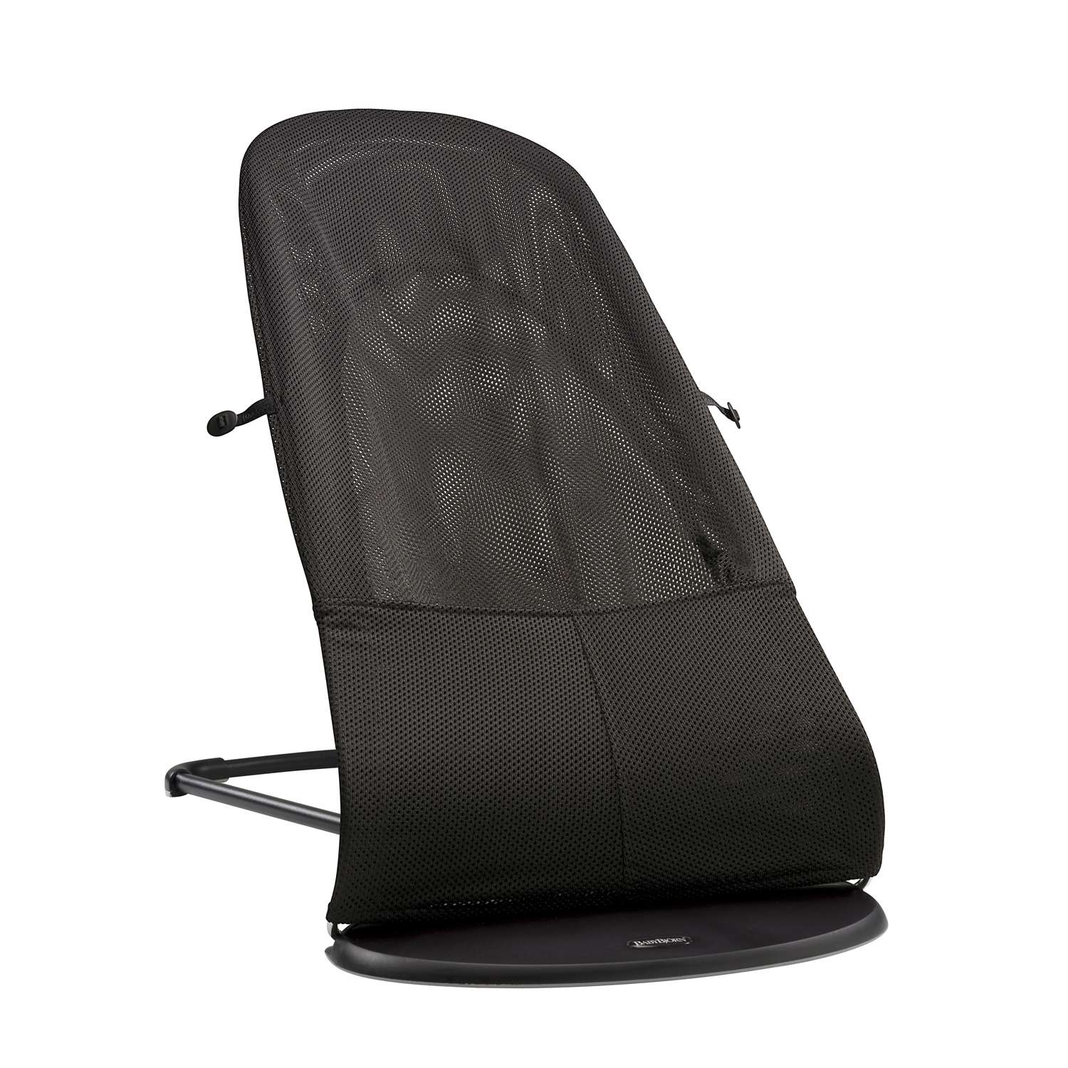 Кресло-шезлонг BabyBjorn Balance Soft Air черн/серый - фото 2