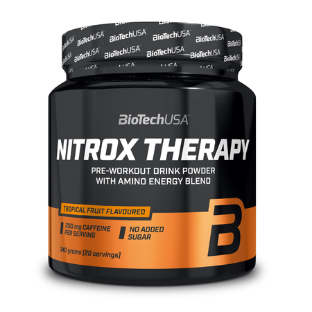 Предтренировочный комплекс BiotechUSA Nitrox Therapy 340 г. тропические фрукты