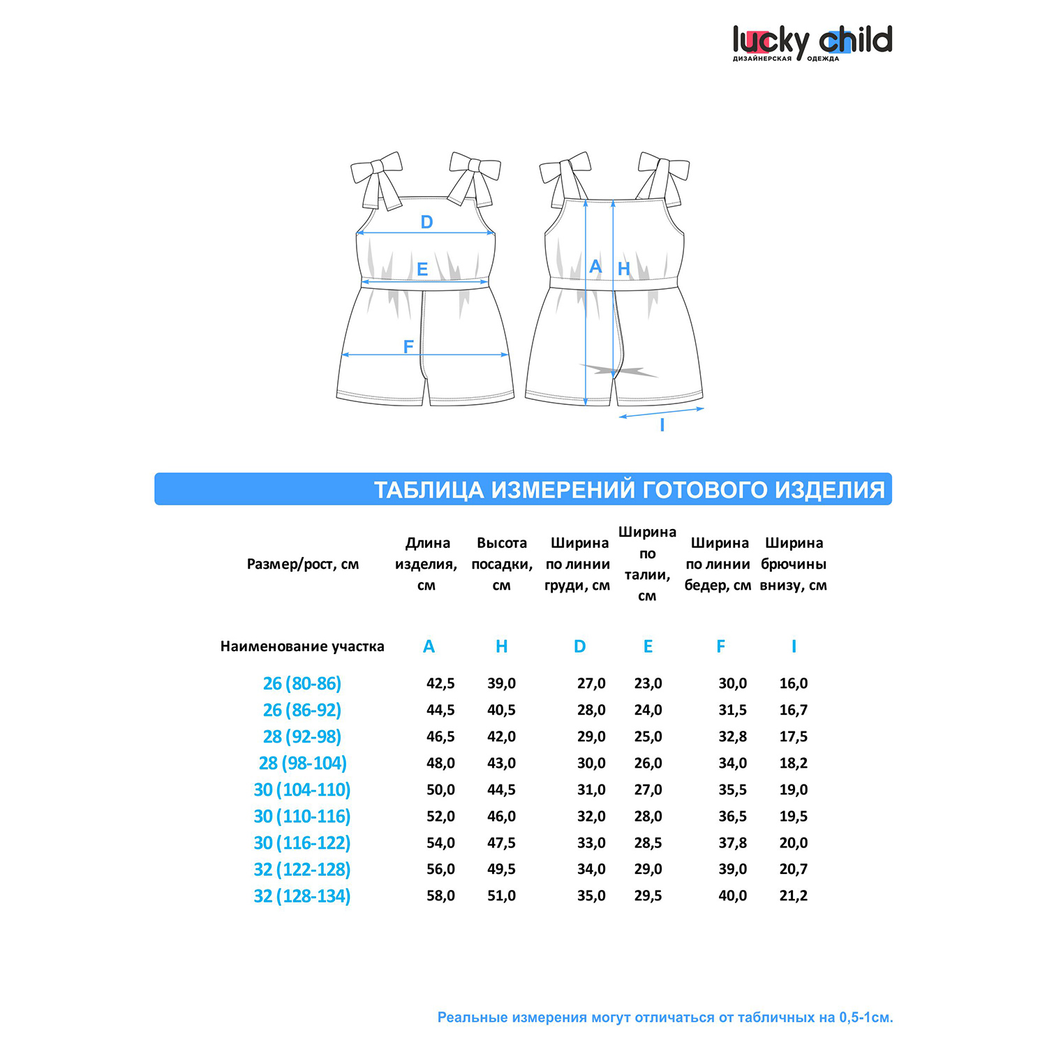 Полукомбинезон Lucky Child 143-31К/ромашки/2-12 - фото 4