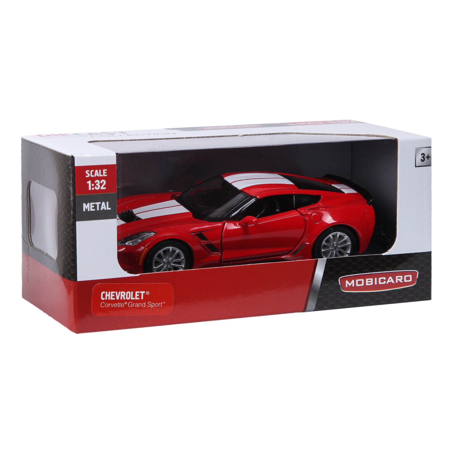 Машинка Mobicaro 1:32 Chevrolet Corvette Grand Sport Special Edition в  ассортименте 544039C