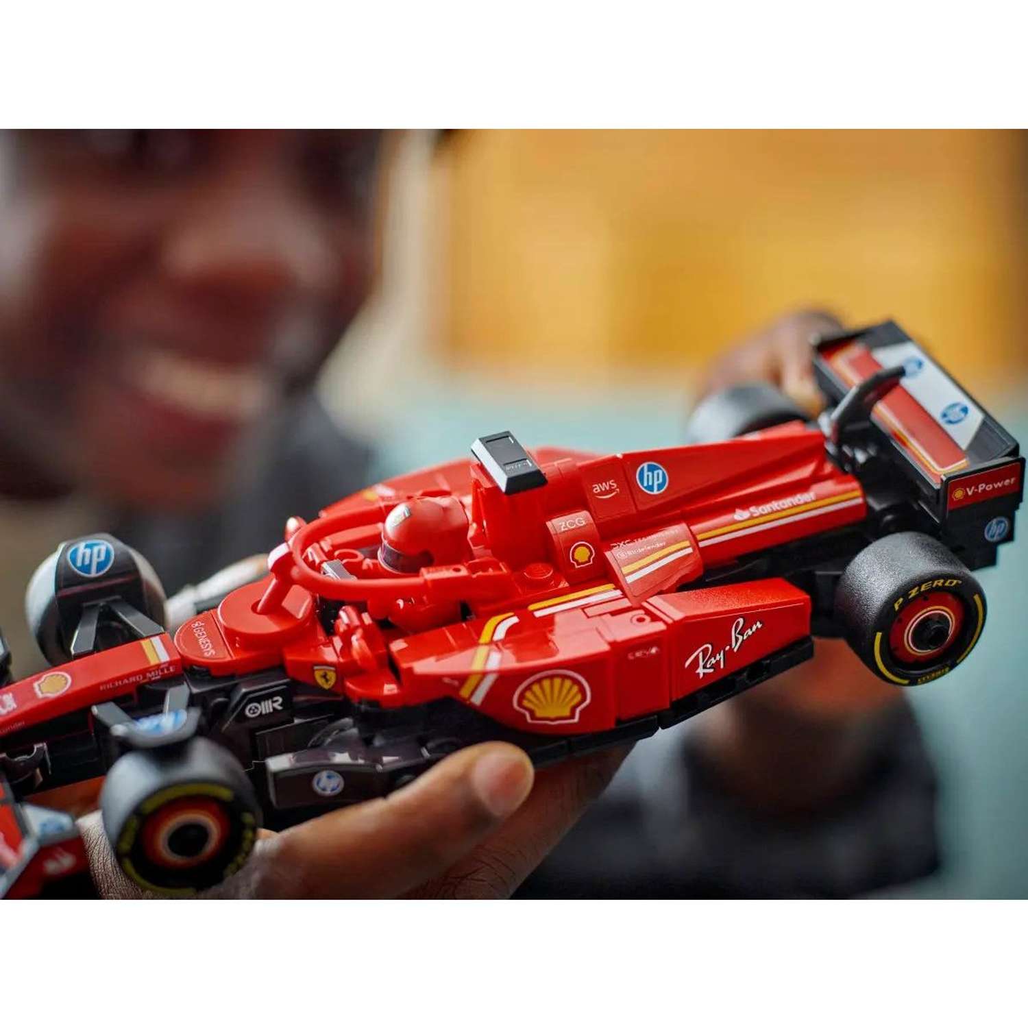 Конструктор LEGO Speed Champions Гоночная машина Ф1 Феррари блочный - фото 10