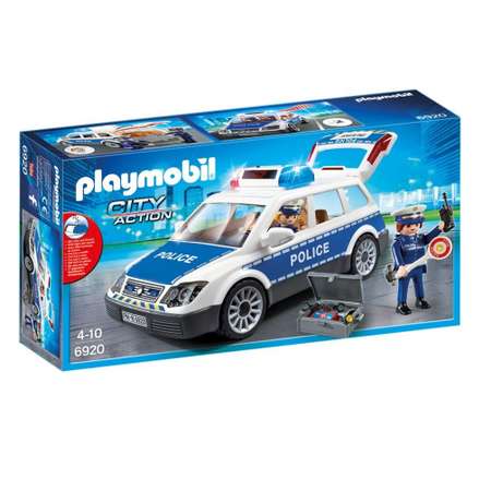 Конструктор Playmobil полицейская машина со светом и звуком