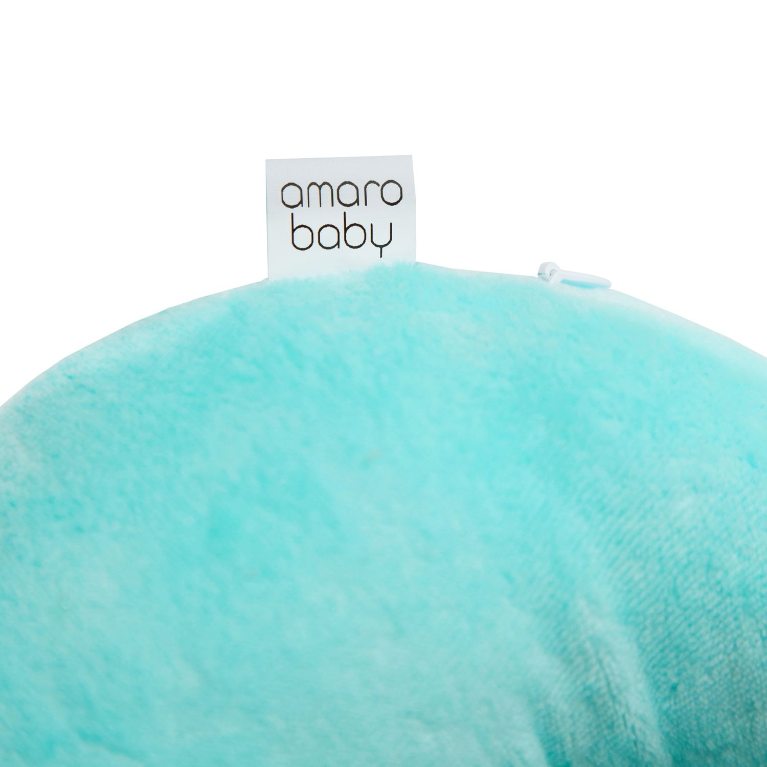 Подушка для шеи Amarobaby Soft Bagel Голубой - фото 5