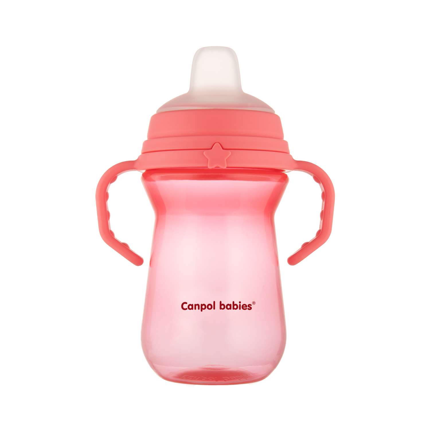 Поильник Canpol Babies First cup 250мл с 6месяцев Розовый - фото 1
