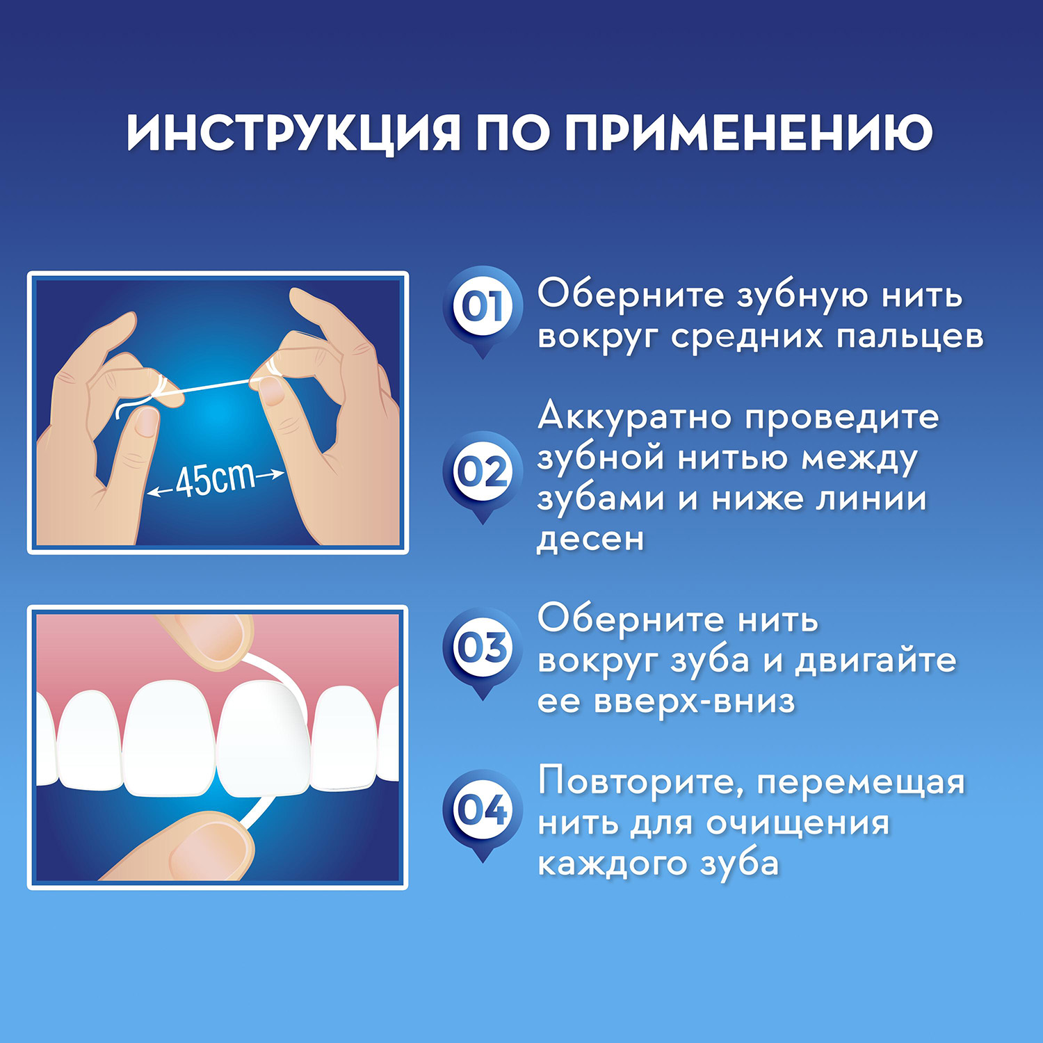 Зубная нить Oral-B Pro-Expert Clinic Line Прохладная мята 25м - фото 7