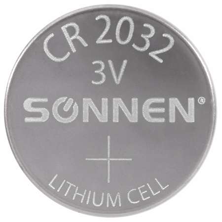 Батарейка литиевая Sonnen таблетка круглая 5 штук