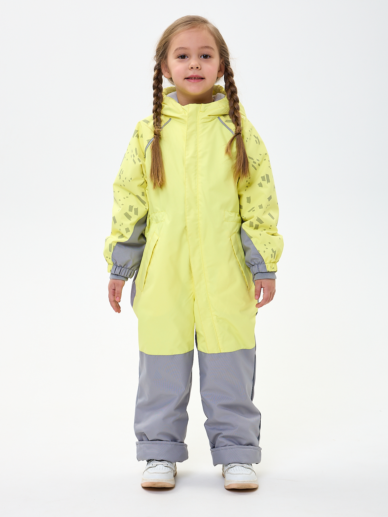 Комбинезон GooDvinKids КМ21019-10/лимонСВ - фото 1