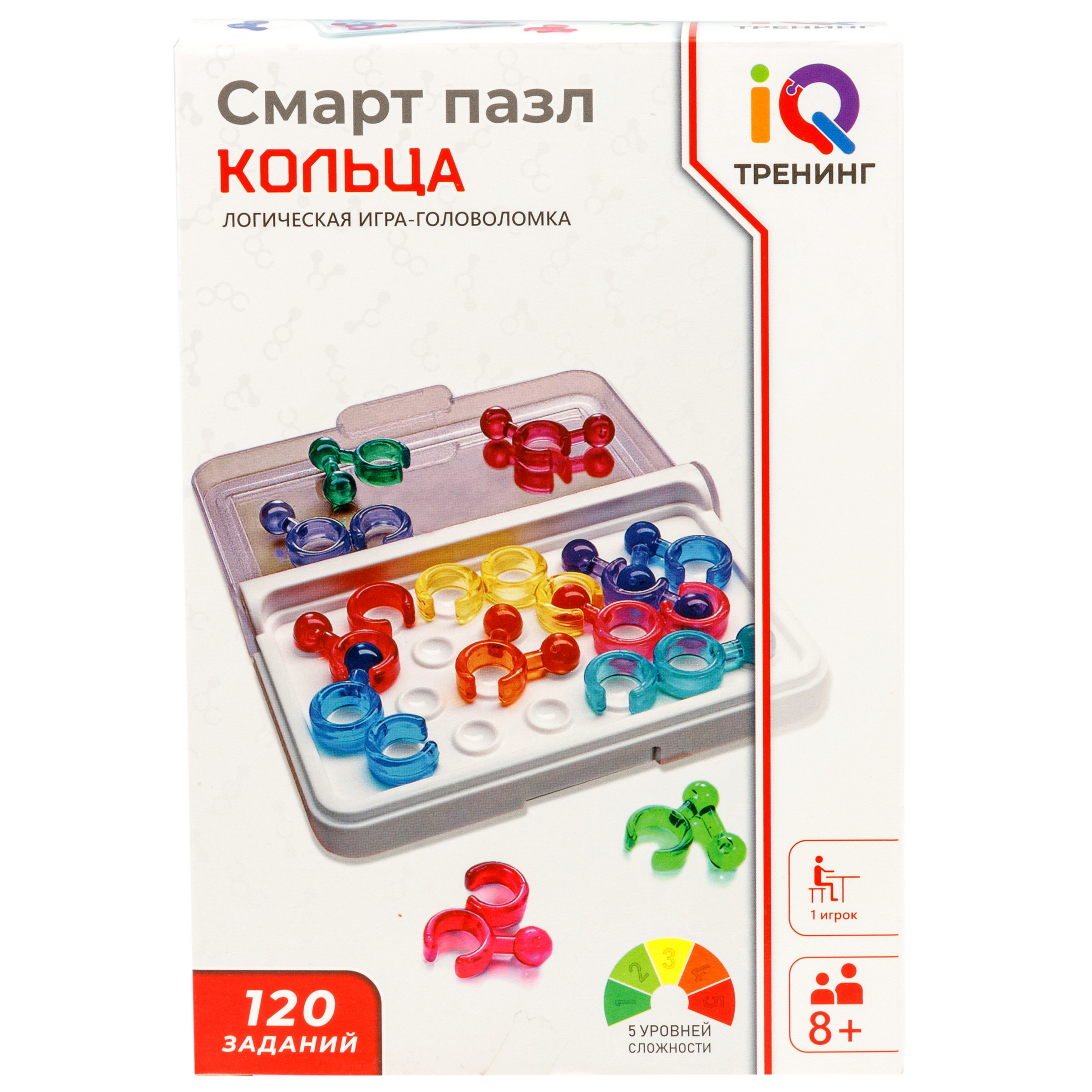 Настольная игра 1TOY Смарт пазл Кольца - фото 7