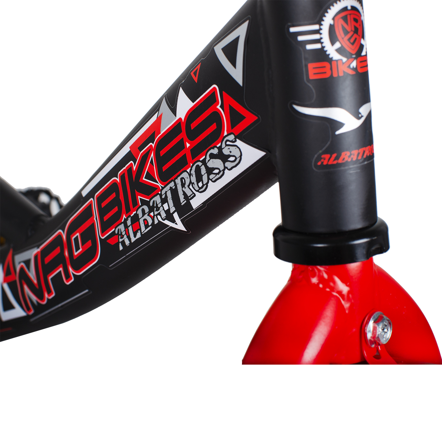 Велосипед NRG BIKES Albatross 20 black-red - фото 22