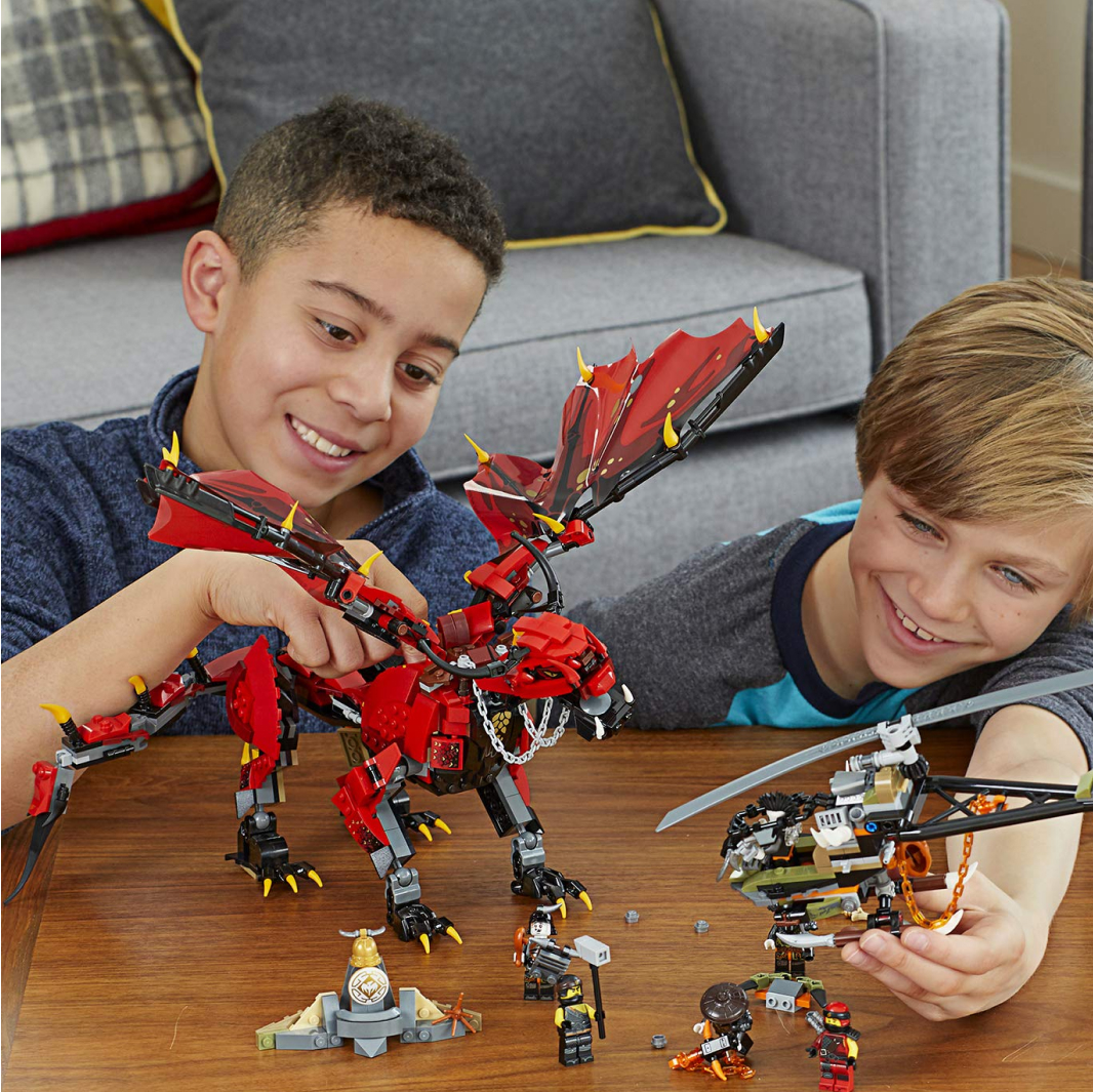 Игрушка LX Конструктор Ninjago Первый страж 940 деталей - фото 9