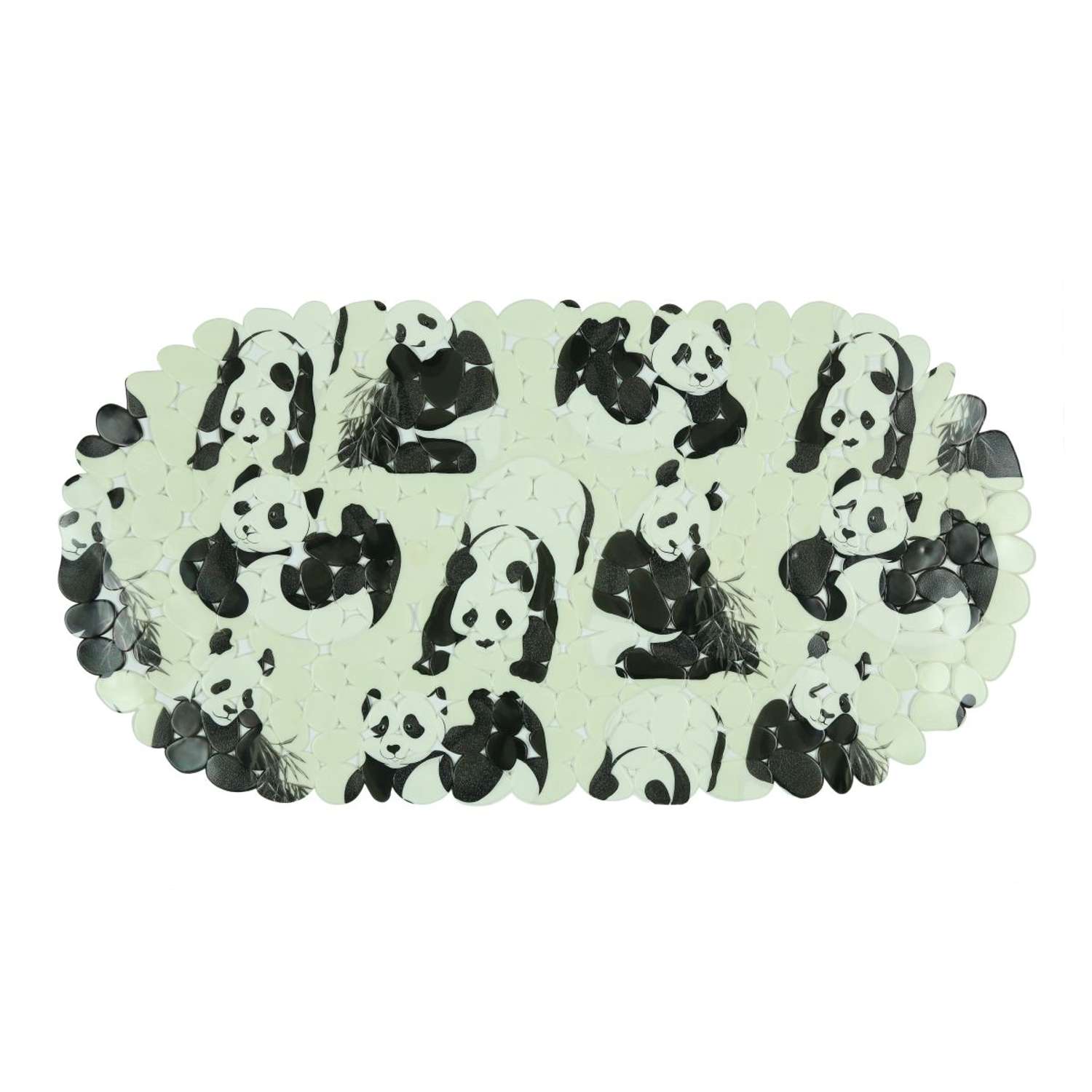 Коврик FOVERO для ванной SPA 67х36 см панда - фото 1