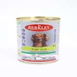 Корм для собак Berkley 400г №2 паштет из телятины