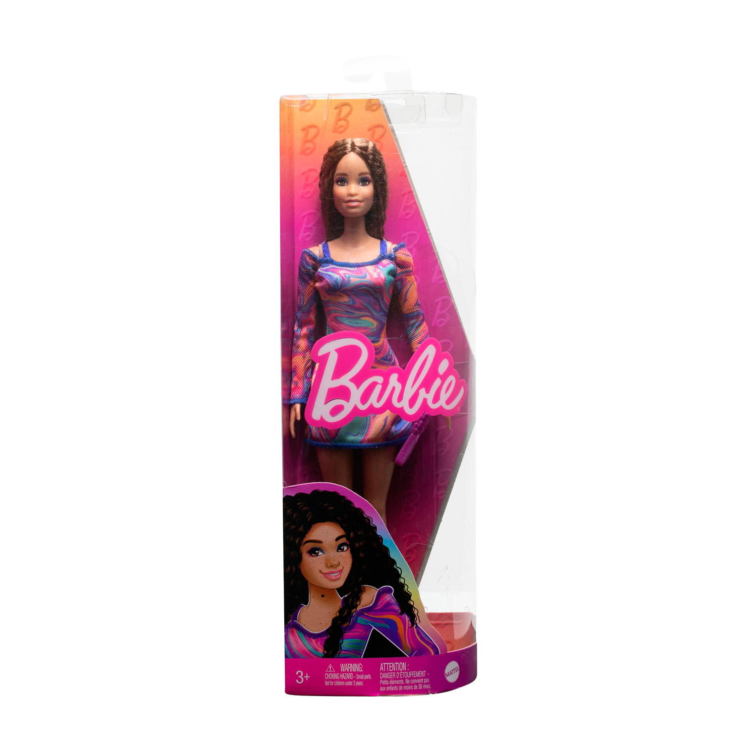 Кукла Barbie Fashionistas с гребнем и веснушками HJT03 HJT03 - фото 4