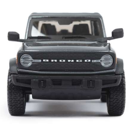 Машина MAISTO 1:24 Ford Bronco 2021 Серая 31530