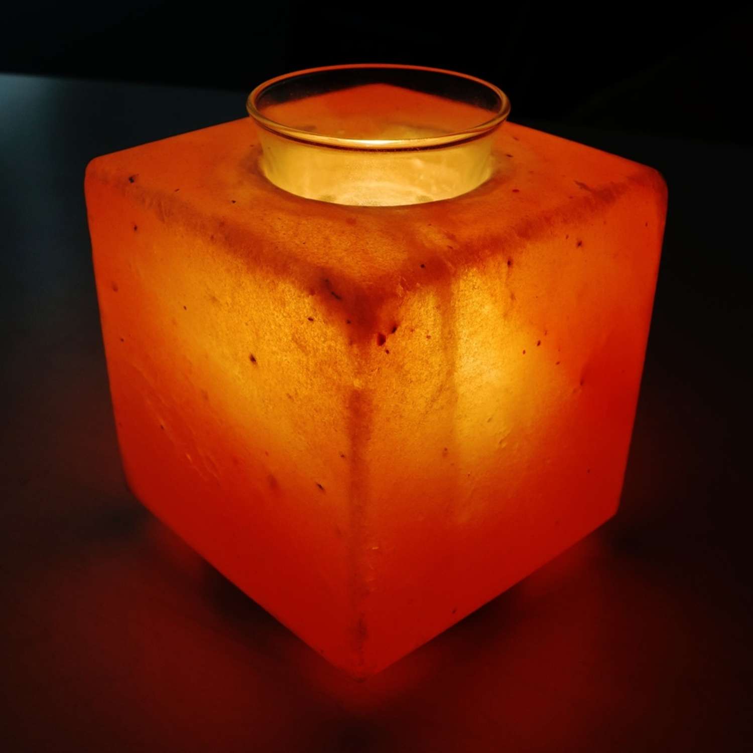 Солевая лампа Wonder Life Кубус Арома 1.5-2кг Гималайская соль - фото 6
