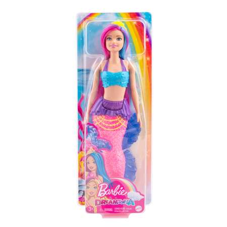 Кукла модельная Mattel Barbie Русалочка розовый хвост