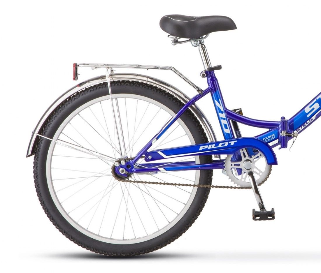 Велосипед STELS Pilot-710 24 Z010 14 Синий - фото 3