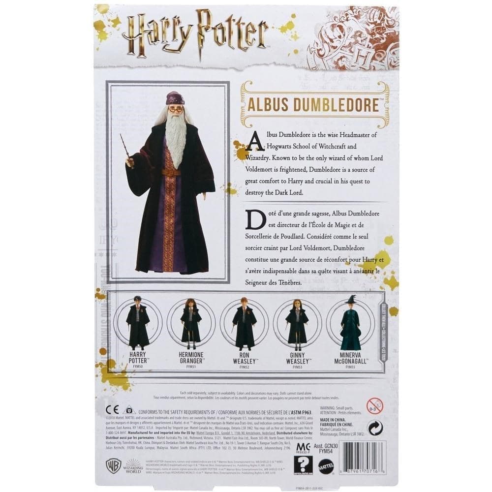 Кукла Mattel Альбус Дамблдор Albus Dumbledore Doll 7941-0-1 - фото 6