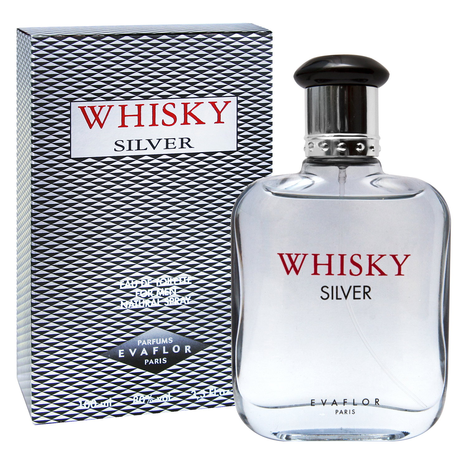 Туалетная вода EVAFLOR Whisky Silver 100 мл - фото 1