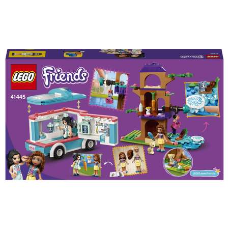 Конструктор LEGO Friends Машина ветеринарной помощи блочный