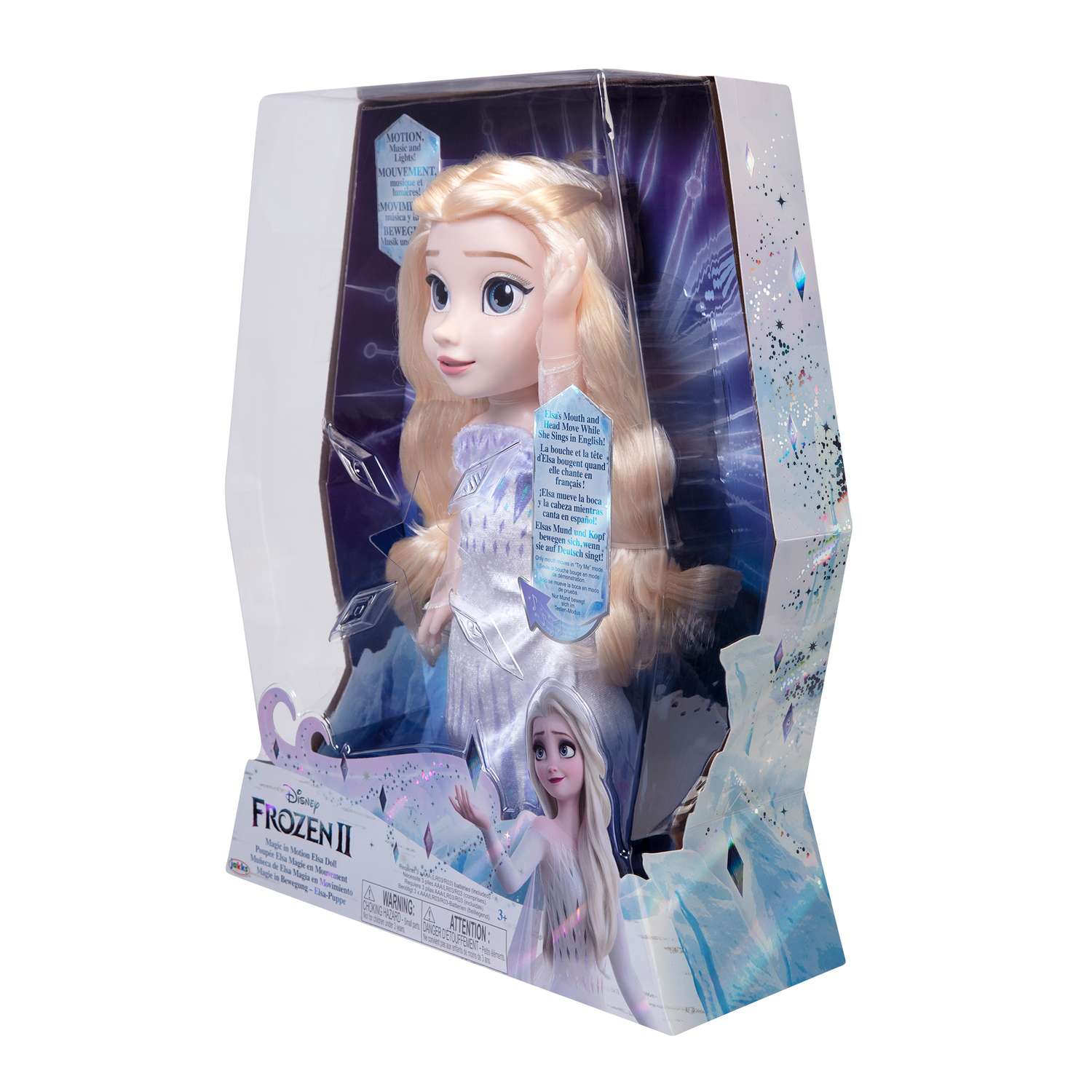 Кукла Disney Frozen Эльза Волшебство в движении 210334 210334 - фото 3