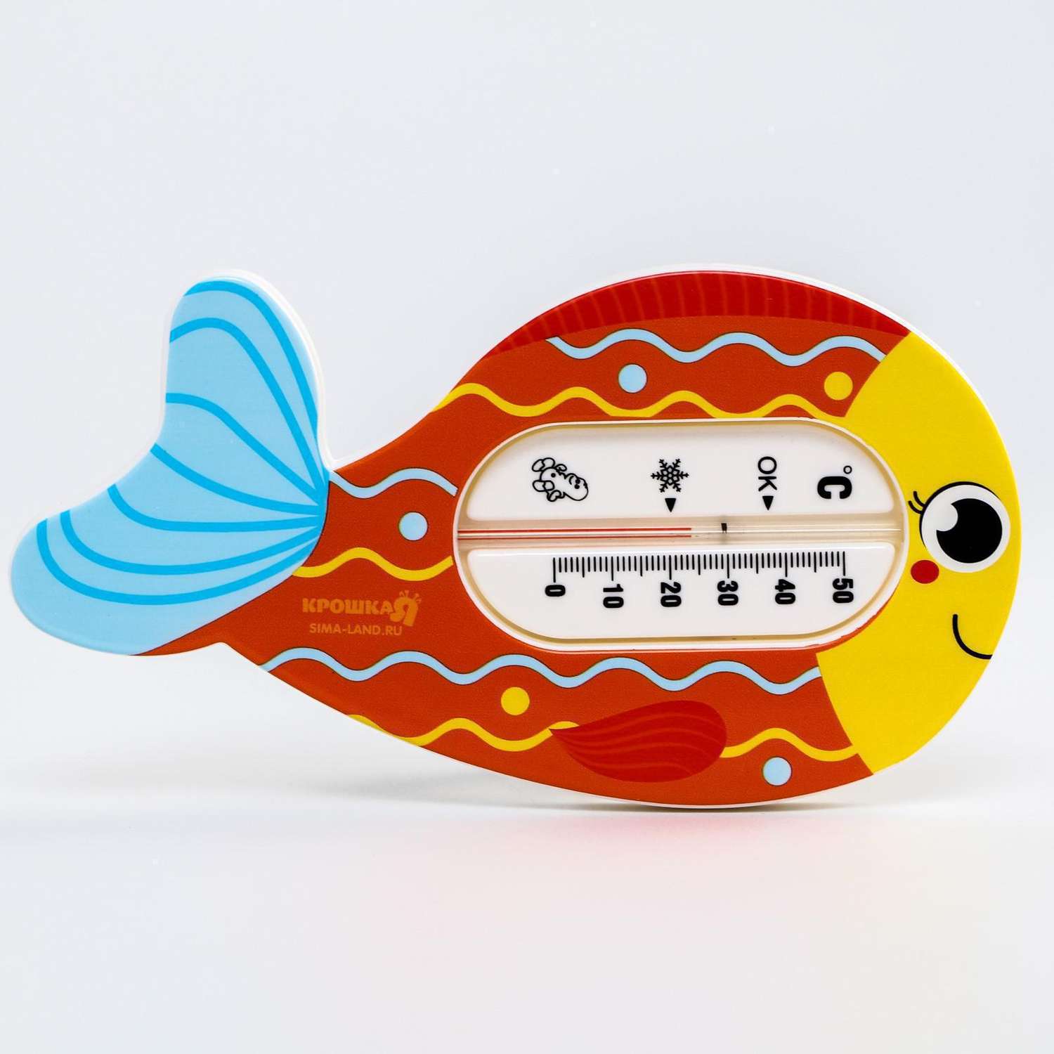 Термометр Крошка Я для ванны Рыбка - фото 1