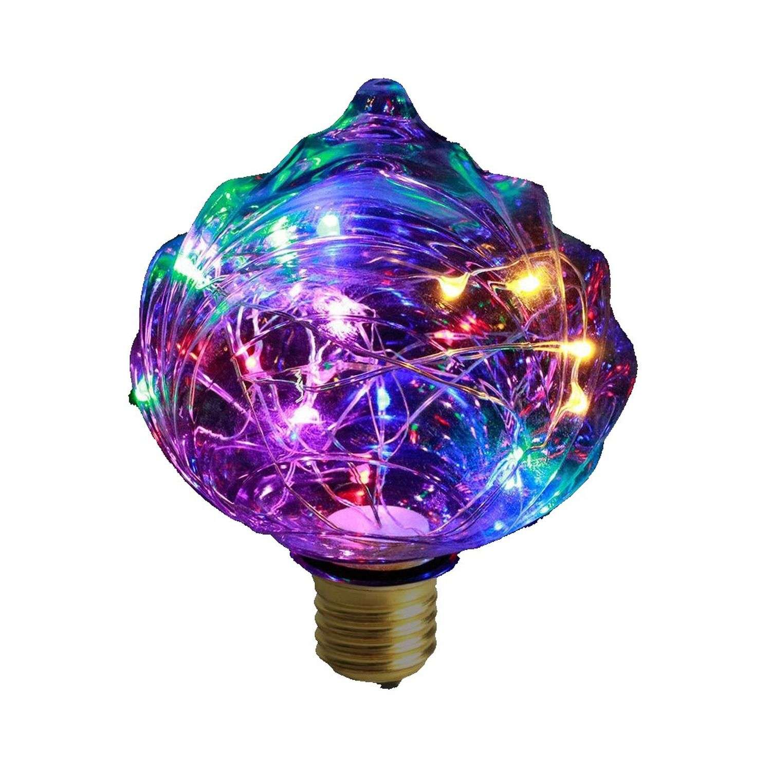 Светодиодная лампа NPOSS свеча разноцветная - фото 1