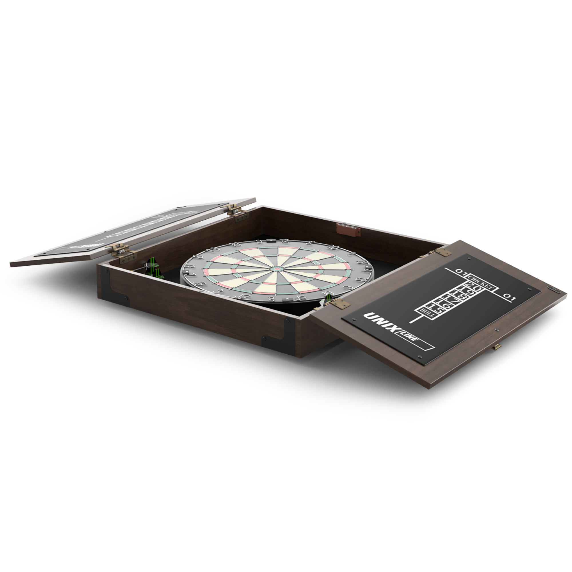 Дартс UNIX line Dartboard D-46cm Wood - фото 14